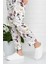 Flora Kapalı Içi Yünlü Unisex Ev Terliği Kışlık Terlik Su Geçirmez 3