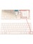 Hp 14-Bp Notebook Klavye Beyaz 1