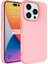 iPhone 15 Pro Uyumlu Liquid Serisi Içi Kadife Lansman Silikon Kılıf 1