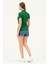Kadın Regular Fit Polo Yaka Tshirt 4