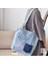 Dopamin Denim Çanta Tek Omuz Çok Cep Banliyö Koltuk Altı Çantası (Yurt Dışından) 1