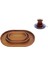 Ahşap 3'lü Çerezlik ve Sunumluk GİA01026 2