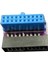 Anakart Için 5 Adet USB 3.0 20PIN Erkek - Dişi Adaptör (Up) (Yurt Dışından) 1