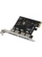 Ssu 4 Bağlantı Noktalı USB 3.0 Pcı-E Genişletme Kartı Pcı Express Pcıe USB 3.0 Hub (Yurt Dışından) 3