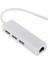 Tip - Usb2.0 100GBE Hub Lan RJ45 Ethernet Ağı 3 Bağlantı Noktalı USB 2.0 (Yurt Dışından) 4