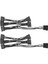 2pcs Molex 4pin Ide - 5 Sata 15PIN Sabit Disk Güç Ayırıcı Kablosu (Yurt Dışından) 2