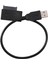 USB 2.0 - Mini Sata Iı 7+6 13PIN Adaptör Dönüştürücü Kablosu (Yurt Dışından) 2