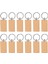 12 Adet Boş Ahşap Anahtarlık Etiketleri Anahtarlıklar Anahtarlık Dıy Craft Için (Yurt Dışından) 1