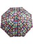 Güneşavm Renkli Kedi Desenli 8 Telli Manuel Rüzgara Dayanıklı Şemsiye 2