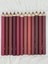 Dudak Kalemi Matte Color Lipstick Jumbo Kalın Kalem Ruj Waterproof 12'li 3