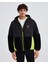 M Outdoor Fleece Full Zip Sherpa Erkek Siyah  S232310-001 1