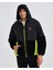 M Outdoor Fleece Full Zip Sherpa Erkek Siyah  S232310-001 5