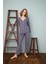 Kadın Düğmeli Pijama Takım 3