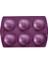 Silikon 6lı Yuvarlak Kalıp Mor 2