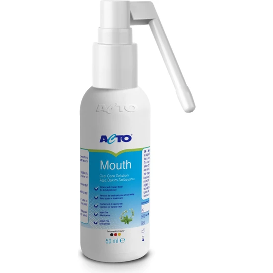 Acto Mouth 50 ml Ağız İçi Bakım Solüsyonu