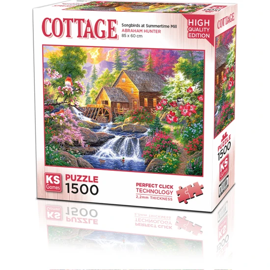 KS Games Songbirds At Summertime Mill 1500 Parça Puzzle