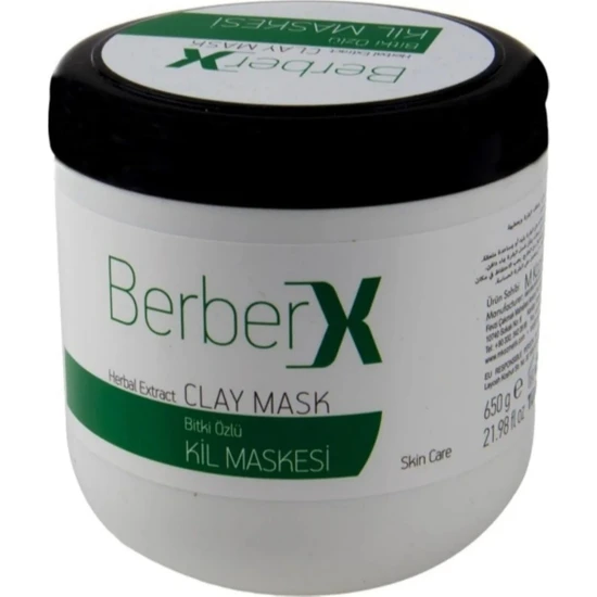 Berberx Bitki Özlü Kil Maskesi