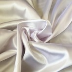 Ak-teks Tekstil Beyaz Saten Kumaş 150 cm En (İthal Saten) Abiye, Elbise, Düğün Elbisesi, Peçeteler, Kese, Dekor, Ev Tekstili