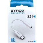 Syrox DT22T-A  Type-C To 3.5 mm Jack Kulaklık Çevirici Aux Dönüştürücü Adaptör