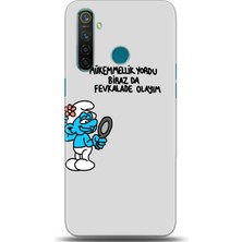 Noprin Realme 5 Kılıf Hd Baskılı Kılıf - Followed Institution 0022