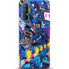 Noprin Oppo Reno 3 Pro Kılıf Hd Baskılı Kılıf - Followed Institution 0161