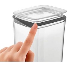 Vip Ahmet 9 Adet 1000ML Vipahmet Klasik Beyaz Kapak Vakumlu Saklama Kabı