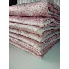 Süngerli Koltuk Çekyat Örtüsü Damar Desenli Parlak