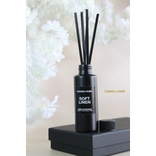 Chanza Home 100 ml Soft Lınen Oda Kokusu Deneme Şişesinde Çubuklu Oda Kokusu Yedek Esans