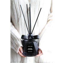 Chanza Home Büyük Boy Pudra Bebek Kokusu Powder Pleasure 400 cc Transparan Cam Şişede Oda Kokusu