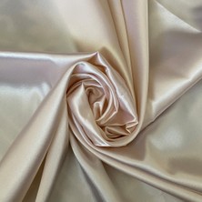 Ak-teks Tekstil Pudra Saten Kumaş 150 cm En (İthal Saten) Abiye, Elbise, Düğün Elbisesi, Peçeteler, Kese, Dekor, Evtekstili
