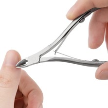 Xolo Geniş Ağız Gümüş Pedikür Pens Cobalt Et Tırnak Kesici Kalın Çelik XLP502