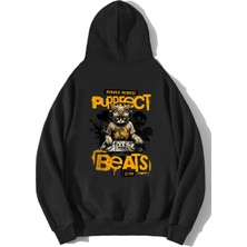 BRZ Collection Unisex Oversize Purrfect Beats Hoodie