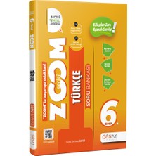 Günay Yayınları 6. Sınıf Türkçe Zoom Serisi Soru Bankası