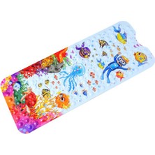 Masoffy E 100CMX40CM 40X100CM Küvet Kaymaz Mat Çocuk Banyo Baskı Sartoon Vantuz Pvc Banyo Paspas Tuvalet Zemin Mat Ayak Mat (Yurt Dışından)