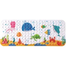 Masoffy E 100CMX40CM 40X100CM Küvet Kaymaz Mat Çocuk Banyo Baskı Sartoon Vantuz Pvc Banyo Paspas Tuvalet Zemin Mat Ayak Mat (Yurt Dışından)