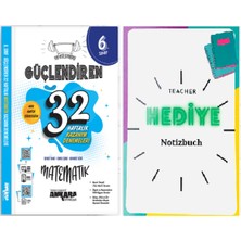 Ankara Yayıncılık 2024 Güncel 6.Sınıf Matematik Güçlendiren 32 Haftalık Deneme Seti Nesil Eğitici