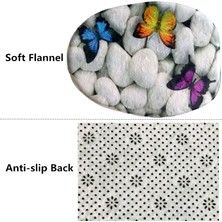 Masoffy B 40X60CM 3 Adet Siyah Beyaz Suni Mermer Banyo Paspas Seti Iskandinav Gül Altın Mermer Banyo Paspas Tuvalet Halısı Halı Zemin Giriş Duş Odası Paspas (Yurt Dışından)