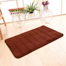 Masoffy Kahve 400 mm x 600 mm 12 Renk Ev Banyo Paspas Süper Emici Banyo Halıları Kilim Yumuşak Bellek Köpük Zemin Yatak Odası Tuvalet Zemin Duş Halısı Dekor (Yurt Dışından)
