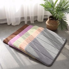 Masoffy Kahve 400 mm x 600 mm 12 Renk Ev Banyo Paspas Süper Emici Banyo Halıları Kilim Yumuşak Bellek Köpük Zemin Yatak Odası Tuvalet Zemin Duş Halısı Dekor (Yurt Dışından)