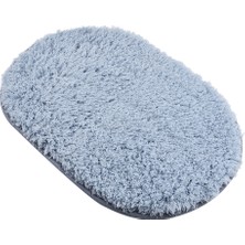 Masoffy 80 cm Kaymaz Banyo Paspasları Paspas Banyo Pedi Halı Paspaslar Yumuşak Su Emme Banyo Duş Paspasları Tuvalet Zemin Kapı Halısı Kalın Halılar (Yurt Dışından)