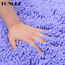 Masoffy H 80X160 cm Tongdı Banyo Halı Paspas Yumuşak Duş Mikrofiber Şönil Anti-Atlama Sop Halı Dekorasyon Ev Banyo Oturma Mutfak Odası (Yurt Dışından)