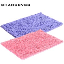 Masoffy Pembe Yaklaşık 60X90 cm Banyo Için 12 Renk Banyo Paspas, Tuvalette Kaymaz Banyo Halısı, Yatak Odası Kanepe Alfombra Bano Için 3 Boyutları Banyo Halısı (Yurt Dışından)