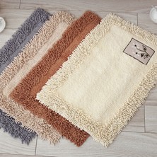 Masoffy Lanse Yaklaşık 50 cm x 80 cm Lüks Banyo Paspas Su Emme Kaymaz Halı 5 Boyutları Yumuşak Mutfak Halıları Dayanıklı Paspas Oturma Odası Kanepe Paspaslar Pedleri (Yurt Dışından)