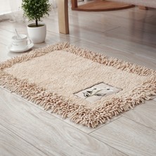 Masoffy Lanse Yaklaşık 50 cm x 80 cm Lüks Banyo Paspas Su Emme Kaymaz Halı 5 Boyutları Yumuşak Mutfak Halıları Dayanıklı Paspas Oturma Odası Kanepe Paspaslar Pedleri (Yurt Dışından)