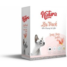 Natura Aktif Karbonlu Bahar Esintili Topaklanan Bentonit Kedi Kumu 10LT