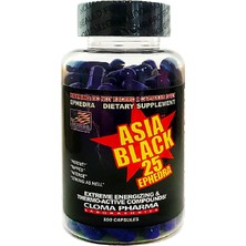 Cloma Pharma Asıa Black 25 Fat Burner 100 Kapsül