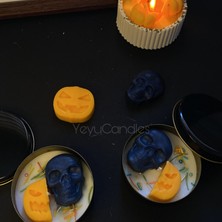 Yeyu Candles Kurukafa&balkabağı Halloween Mum