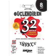 Ankara Yayıncılık 2024 Müfredat 8.Sınıf LGS Türkçe Nesil Sorularla Güçlendiren Soru + 32 Hafta Kaza