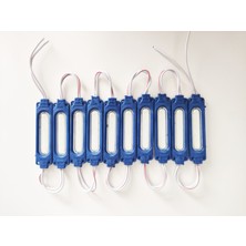 Replax Parmak Cob LED Mavi 12 Volt Su Geçirmez 10,lu 3m Bantlı Kesilebilir 0409971