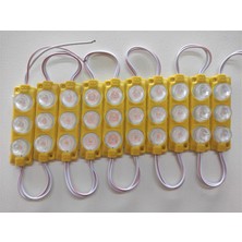 Replax Camlı Parmak LED Lamba Sarı 24 Volt Su Geçirmez 10,lu 3m Bantlı Kesilebilir BR0409937